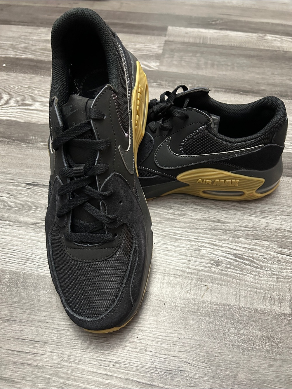 Nike Men’s Air Max Excee - Black and Gold